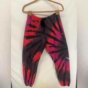 Victorias Secret PINK Classic Jogger Sweat Pant Supernova Tie Dye Size M